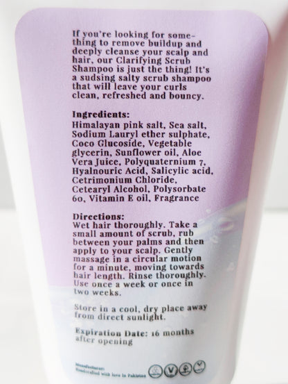 Hyalnourish Clarifying Scrub Shampoo